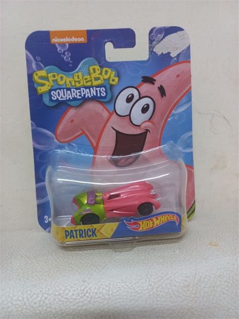 COMPLETE SET Hot Wheels Character Cars SpongeBob Squarepants Hobbies Toys Toys Games On