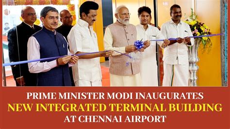 Prime Minister Modi Inaugurates New Integrated Terminal Building At