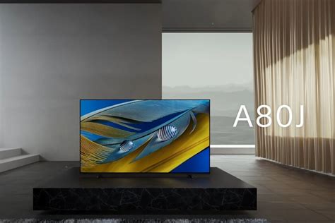 Los televisores Sony OLED A80J y LCD LED X80J X81J llegan a España