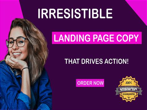 Engaging landing page copy with my copywriting services. | Upwork 