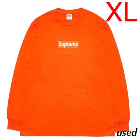 Supreme Supreme Box Logo L S Tee Xl Black By Nine S Shop