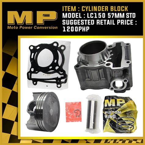 Racing Force MP Cylinder Block SNIPER 150 MX KING LC150 57mm STD