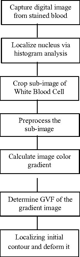 Figure From An Unsupervised Gvf Snake Approach For White Blood Cell