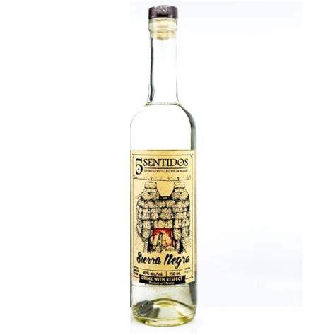 Cinco Sentidos 5 Sentidos Sierra Negra Agave Spirit 750ml San