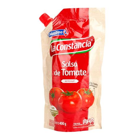 Salsa De Tomate Dp X 400g Constancia Jumbo Colombia