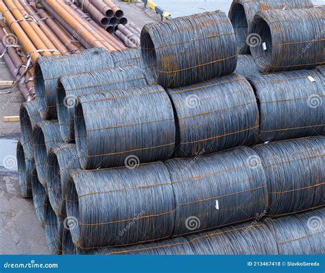 Steel Low Carbon Wire Rod Hot Rolled Steel Drawing Wire Twelve Millimeters Or Half An Inch In