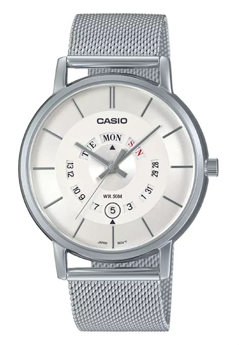 Buy Casio Analog Watch Mtp B M A Online Zalora Philippines