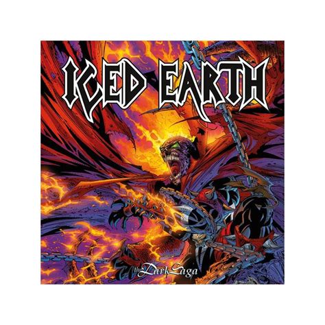 Iced Earth The Dark Saga Lp Red Beer Merged