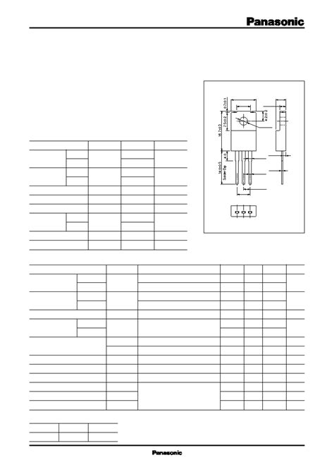2SD1267 datasheet(1/2 Pages) PANASONIC | Silicon NPN triple diffusion ...