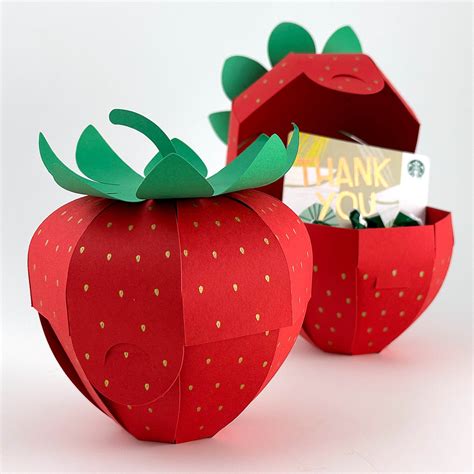 Strawberry Box – PaperZen