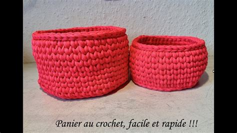 Tuto Panier Au Crochet Youtube