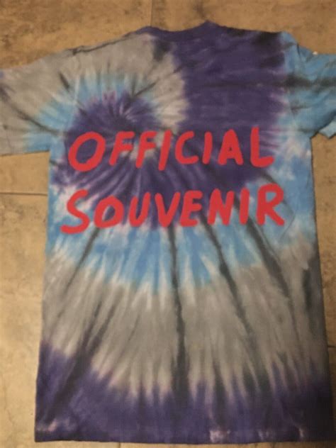 Travis Scott Cactus Jack Astroworld Festival Merch Tie Dye Shirt