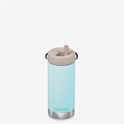 Insulated Tkwide 12 Oz Water Bottle With Steel Straw Klean Kanteen