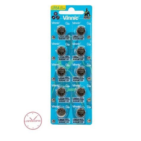 Baterai Vinnic LR1131 LR131F LR54 AG10 Batre Battery Original | Lazada ...