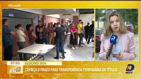 Eleições 2024 Começa O Prazo Para Transferência Temporária Do Título