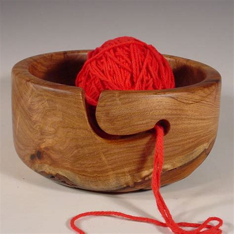 Texas Mesquite Yarn Bowl Turned Wooden Bowl Art Number 6110 By Etsy