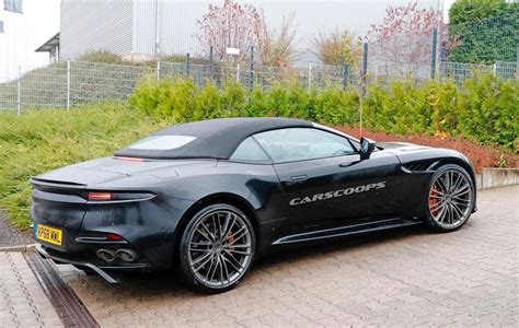 Camo Free Aston Martin DBS Superleggera Volante Reveals Its Soft Top