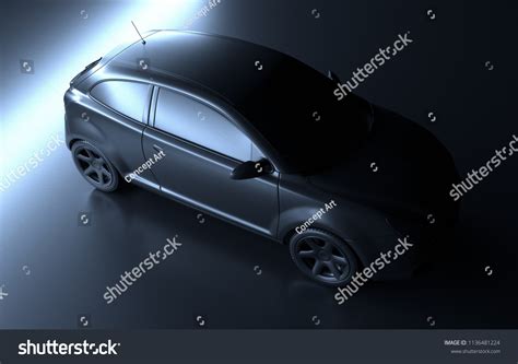 3d Car Render Stock Illustration 1136481224 | Shutterstock