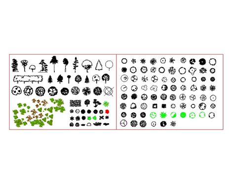 AutoCAD Plant Symbols