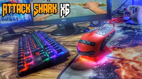 MOUSE SHARK X6 O MELHOR CUSTO BENEFÍCIO TESTANDO NO CS GO