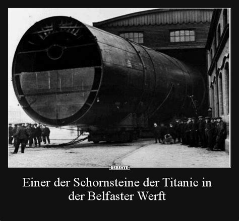 Einer Der Schornsteine Der Titanic In Der Belfaster Werft DEBESTE De