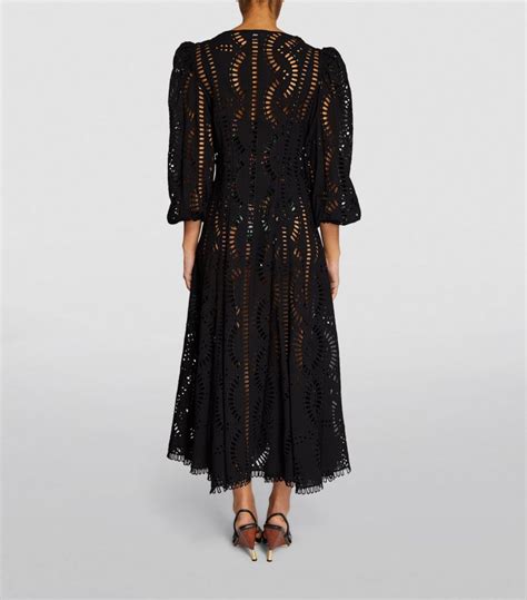 Womens Charo Ruiz Ibiza Black Lace Kelyk Duster Coat Harrods Uk