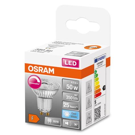 Osram LED Superstar LED Lamp PAR16 GU10 Clear 4058075798120 REUTER