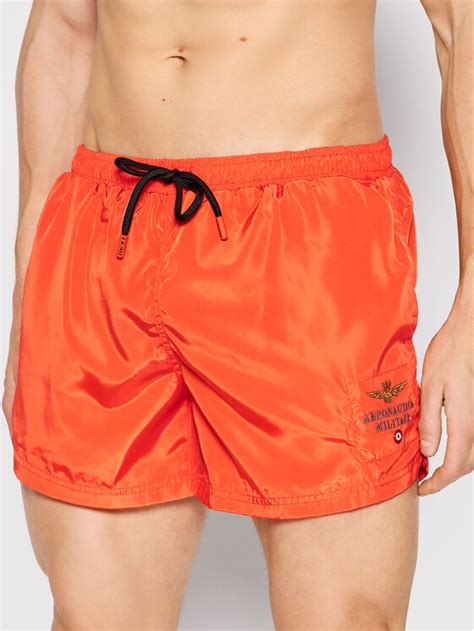 Aeronautica Militare Badeshorts 221BW205CT2967 Orange Regular Fit