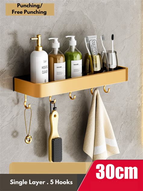 Luxe Badkamer Planken Set Punch Gratis Douche Maga Grandado