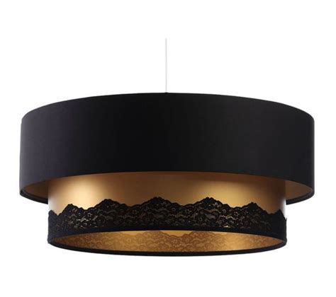 Suspension Duo Ellegant Ø 50 Cm H20 Cm Noir Lustre Suspension BUT