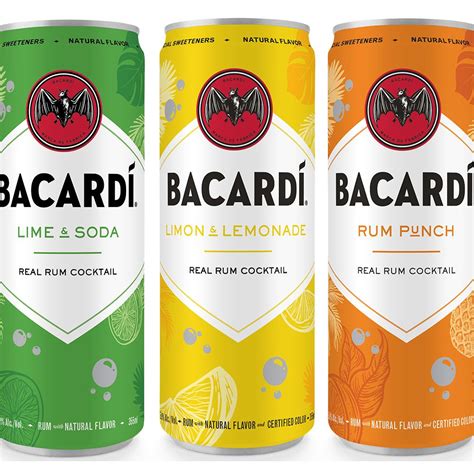 Bacardi Gives Canned Cocktails Rum For Their Money Hard Off