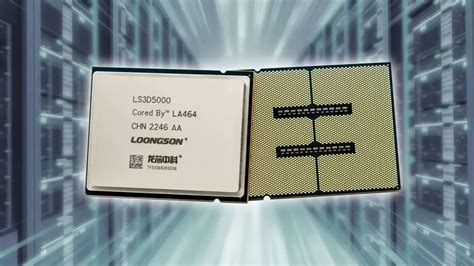 Loongson 3D5000. The Chinese company offers a 32-core chip processor