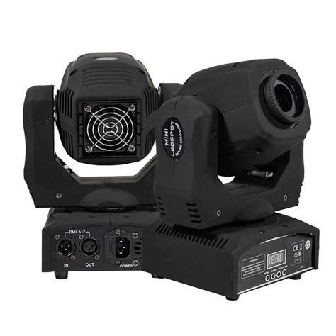 Led Spot W Moving Head Light Gobo Pattern Rotation Manual Focus With