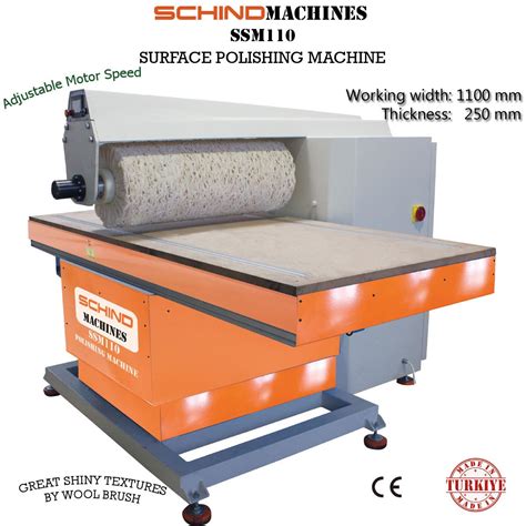 Schindmachines Ssm Metal Surface Polishing Machine Eximany