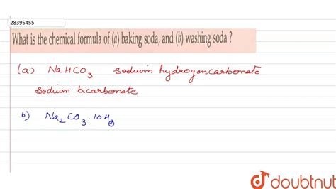 Chemical Makeup Of Baking Soda | Saubhaya Makeup