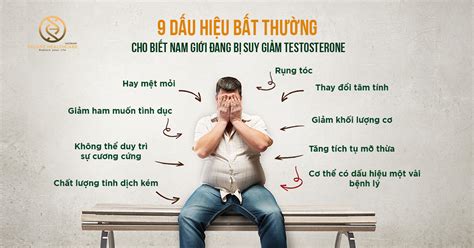 9 Dấu Hiệu Bất Thường Cho Thấy Nam Giới đang Suy Giảm Testosterone