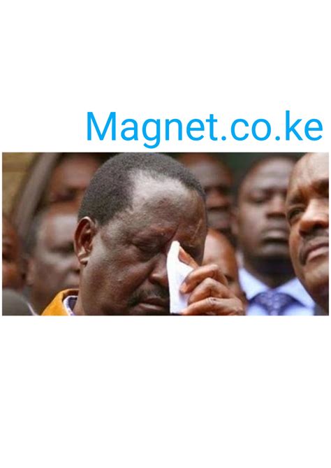 Raila Odinga Breaks In Tears Again | meyermacha.com