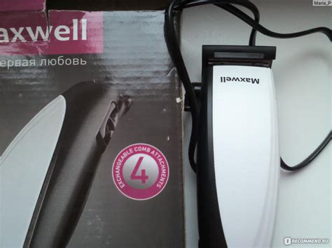 Машинка для стрижки волос MAXWELL MW - 2104 - «Проста и удобна в ...