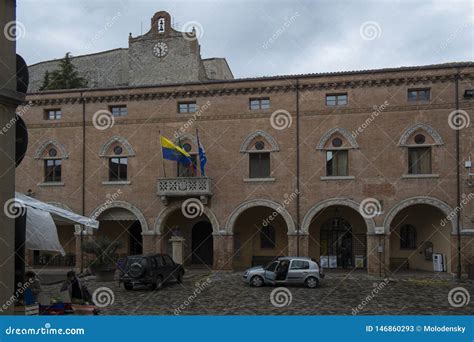 Verucchio Cathedral Italy Editorial Photo 146860327