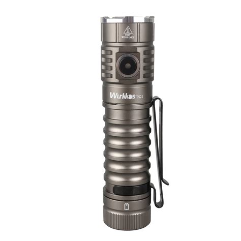 Wurkkos TS21 Type C Rechargeable 21700 LED Flashlight Powerful 3500lm