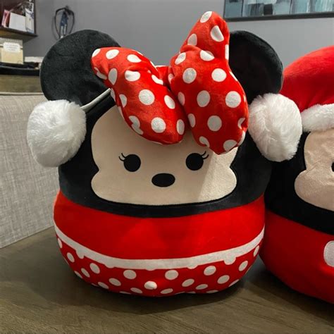 Squishmallows Toys Disney Christmas Mickey Minnie Squishmallow Set