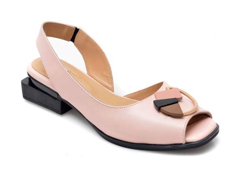 Sandale EPICA Nude Din Piele Naturala In Ferragamo Flats Salvatore Ferragamo