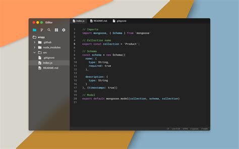 Code Editor Mockup Figma