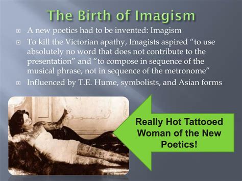 Ppt Imagism Powerpoint Presentation Free Download Id4448431