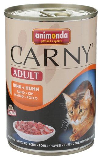 Влажный корм для кошек Animonda Carny, беззерновой, с курицей, с ...