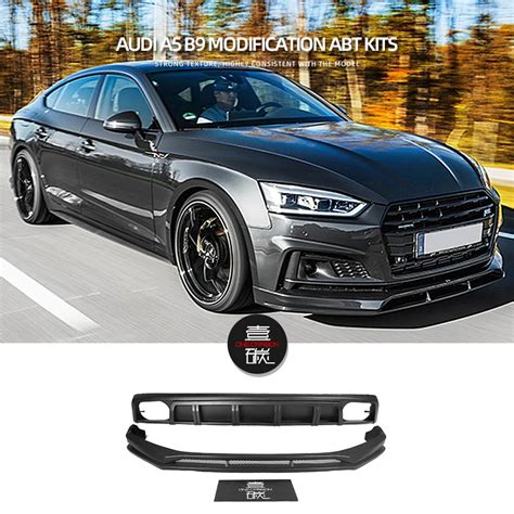 Bkm Front Bumper Kit Rs Style Fits Audi A S Ubicaciondepersonas