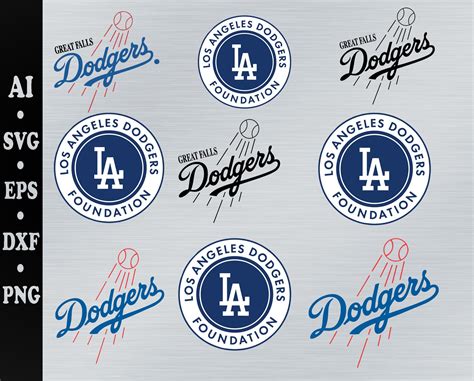 Los Angeles Dodgers Svg La Dodgers Svg Baseball Svg Sports Etsy