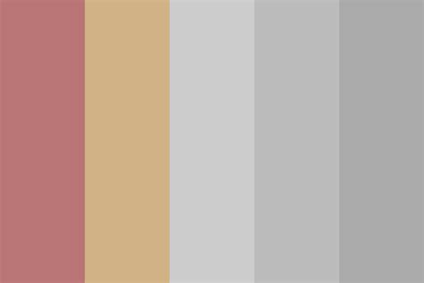 Lighter Muted Rainbow Color Palette