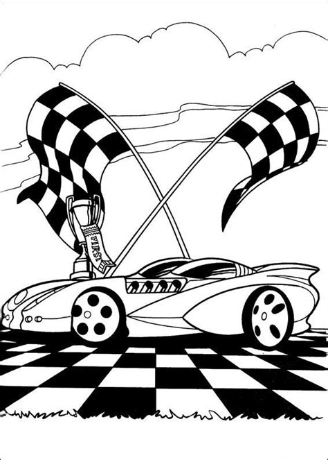 Dessin á Imprimer Hot Wheels
