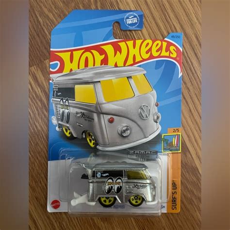 Hot Wheels Toys Hot Wheels Kool Kombi Zamac Eyes Mooneyes Th Anniversary Vw Volkswagen